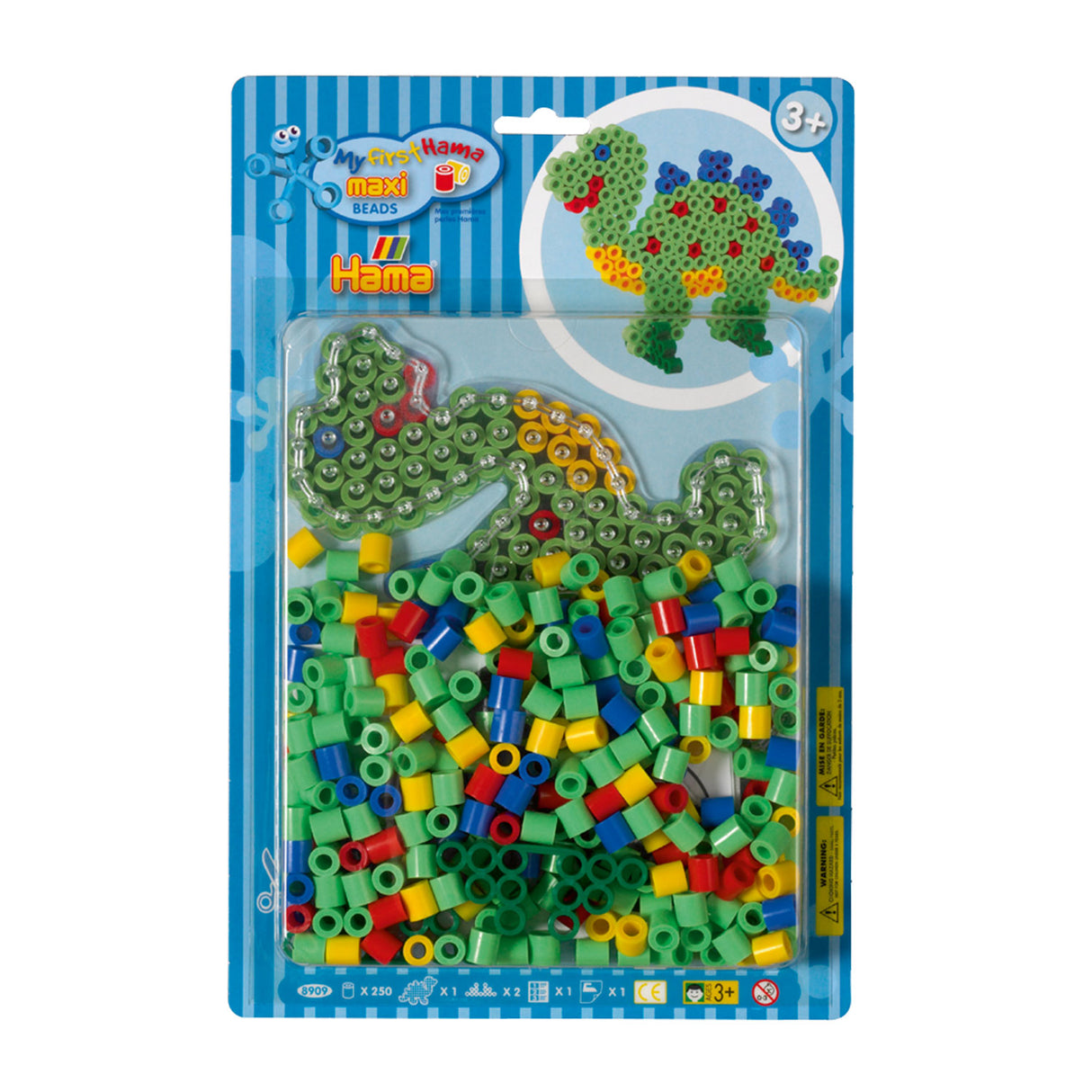 Hama String Bead Set Maxi Dino, 250 ..