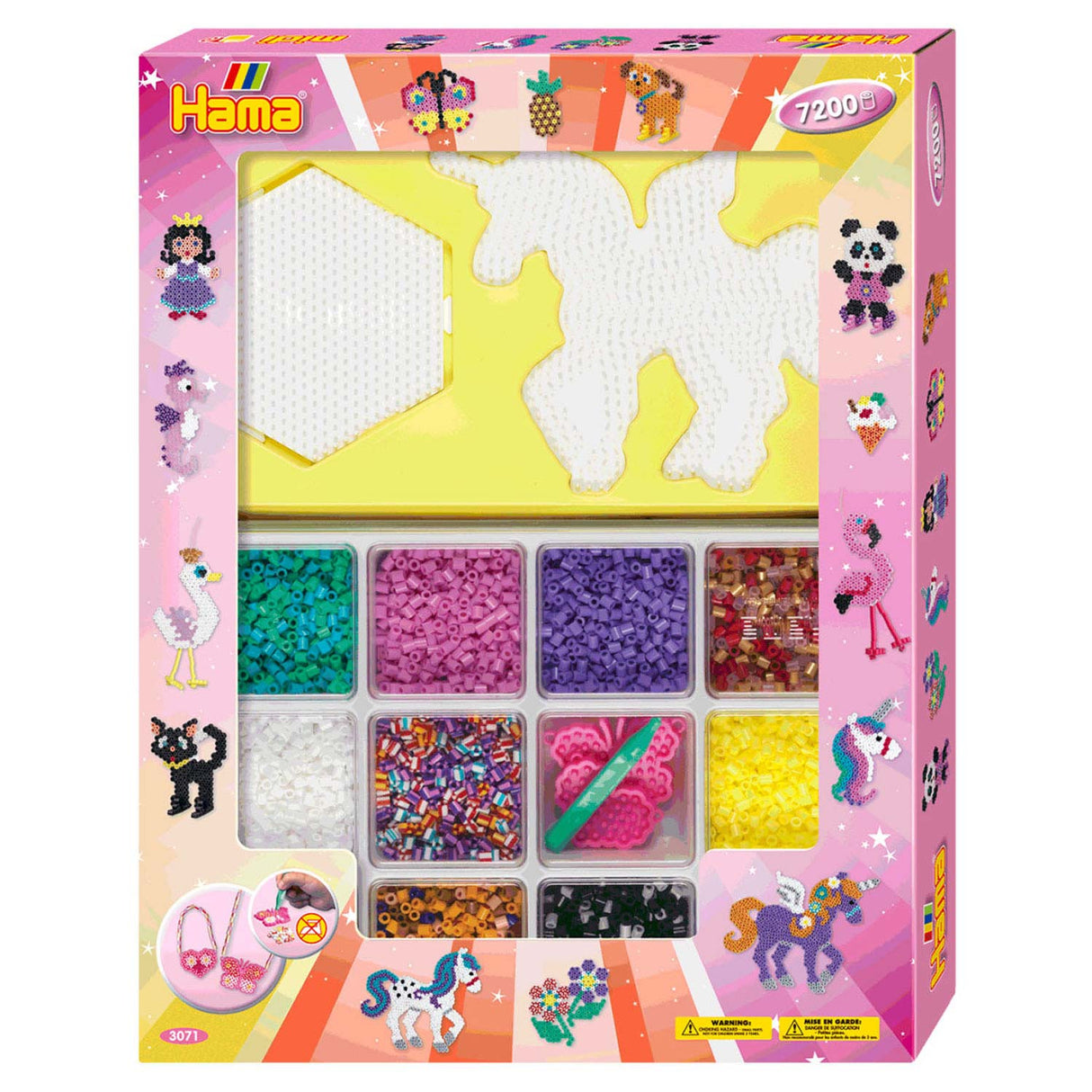 HAMA SPONING PEEL SET PRESUR BOX, 7200ST.