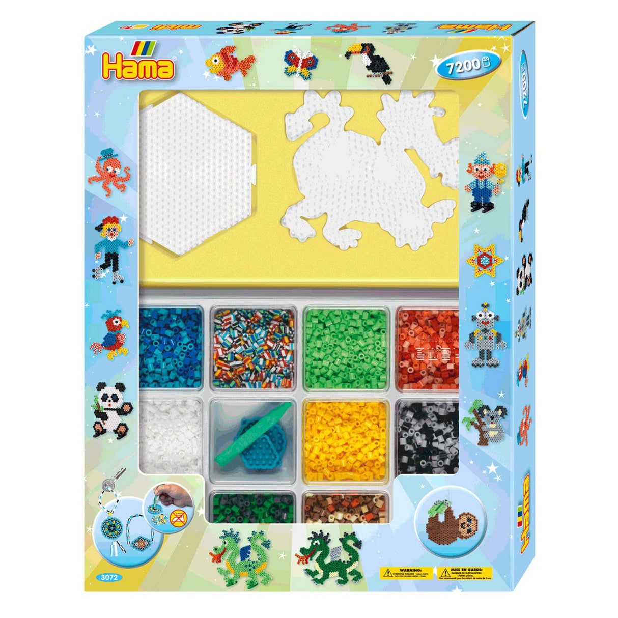 HAMA SPONING PEEL SET PRESUR BOX, 7200ST.