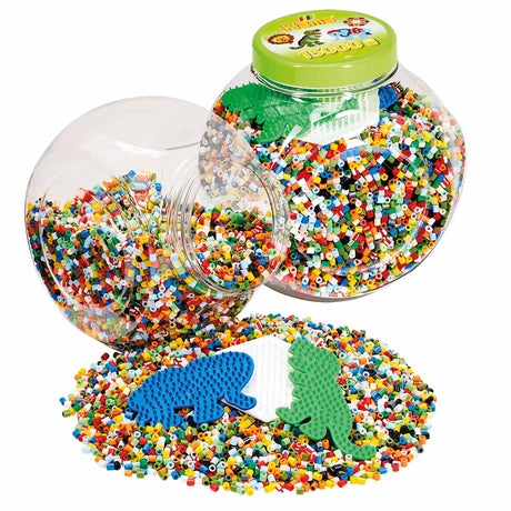 Hama string bead set in pot, 15,000th.