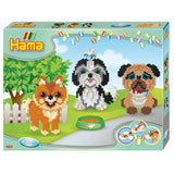 Hama ironing bead set dogs, 4000st.