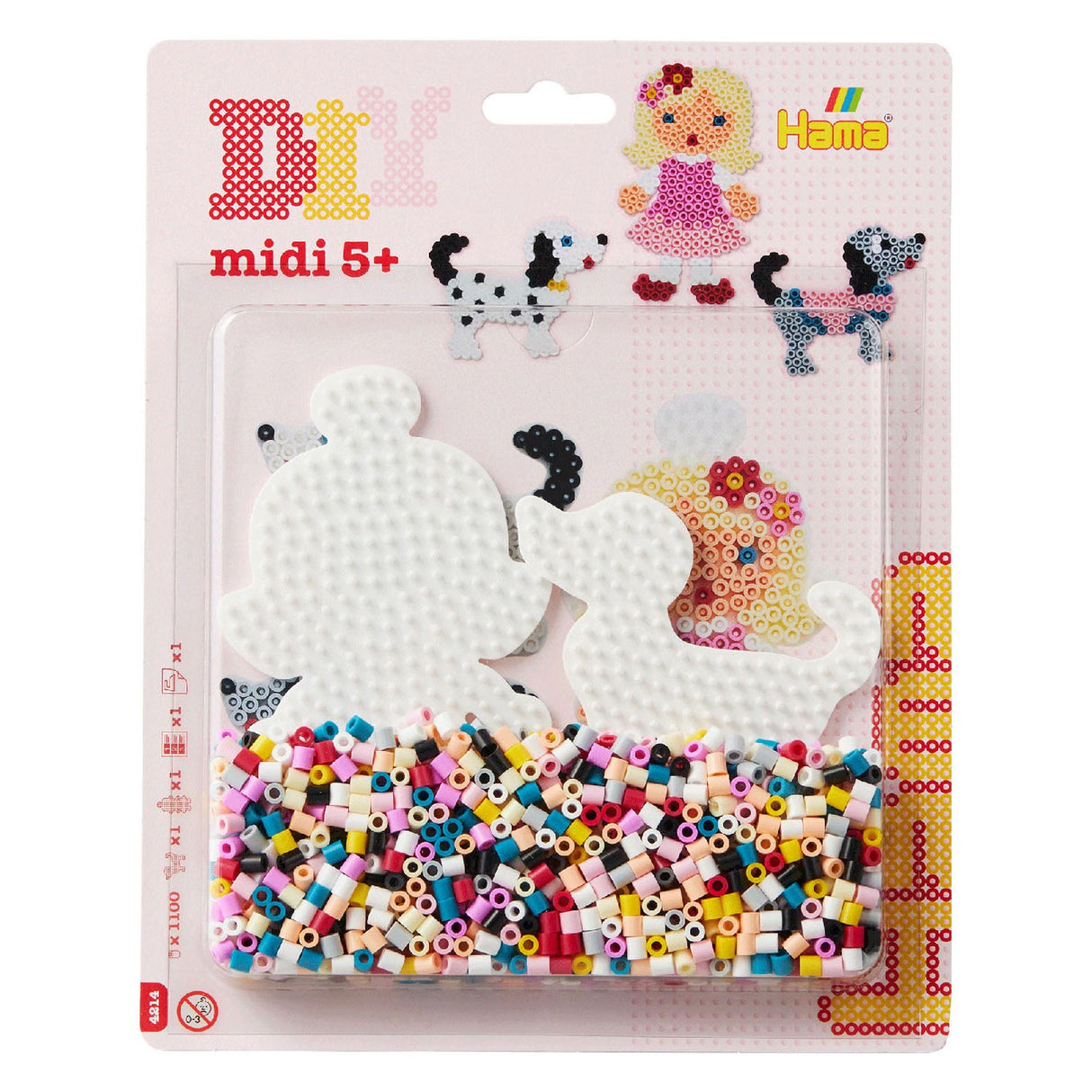 Hama strykeperler set hunder, 1100.