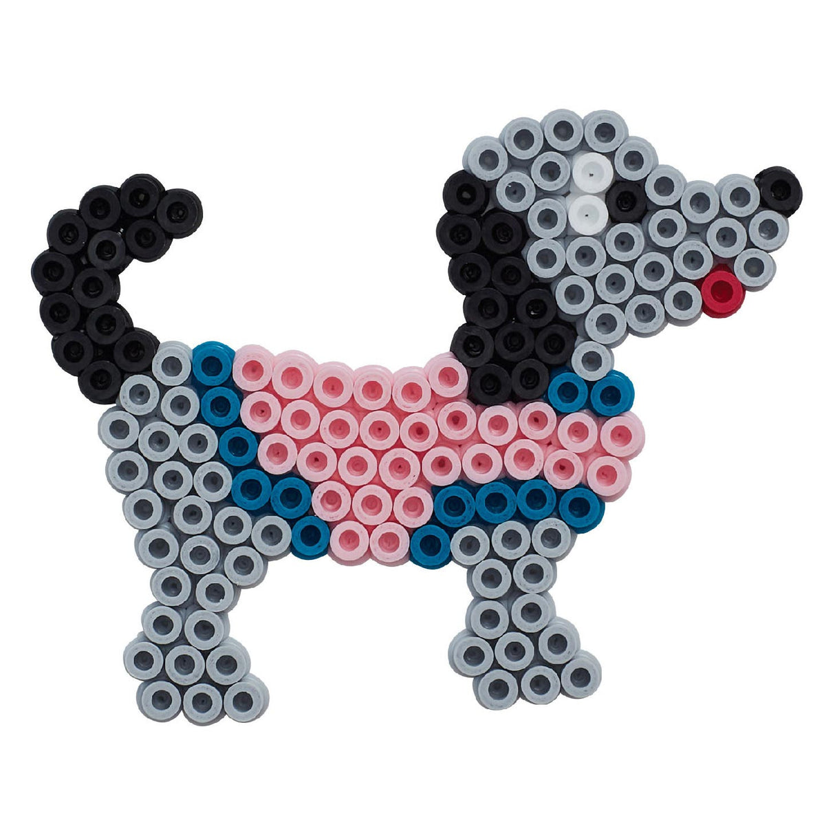 Conjunto de contas de engomar Hama cães 1100 peças - conjunto de brinquedos criativos.