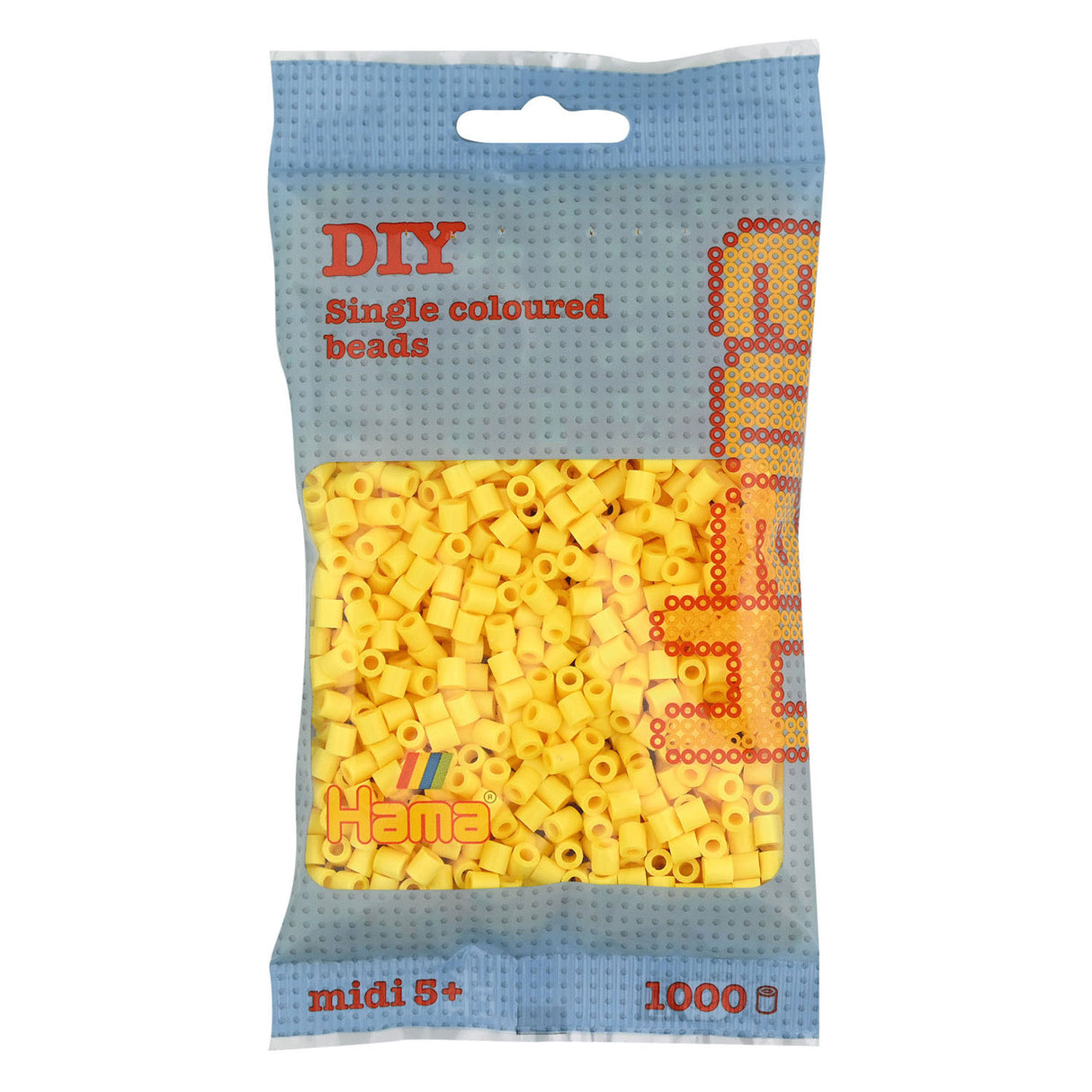 Hama Iron Beads Light Yellow (103), 1000st.