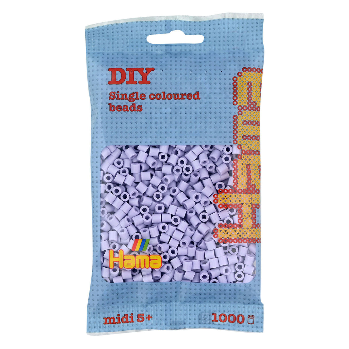 Hama Iron Beads Light levandule (106), 1000st.