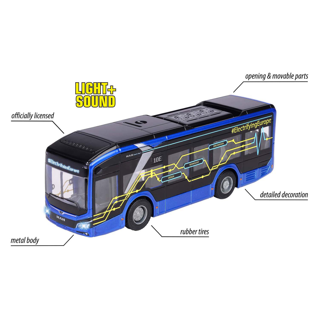 Majorette Mann Lion d'Stad 10. Bus