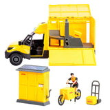 Dickie dhl paketbilsset