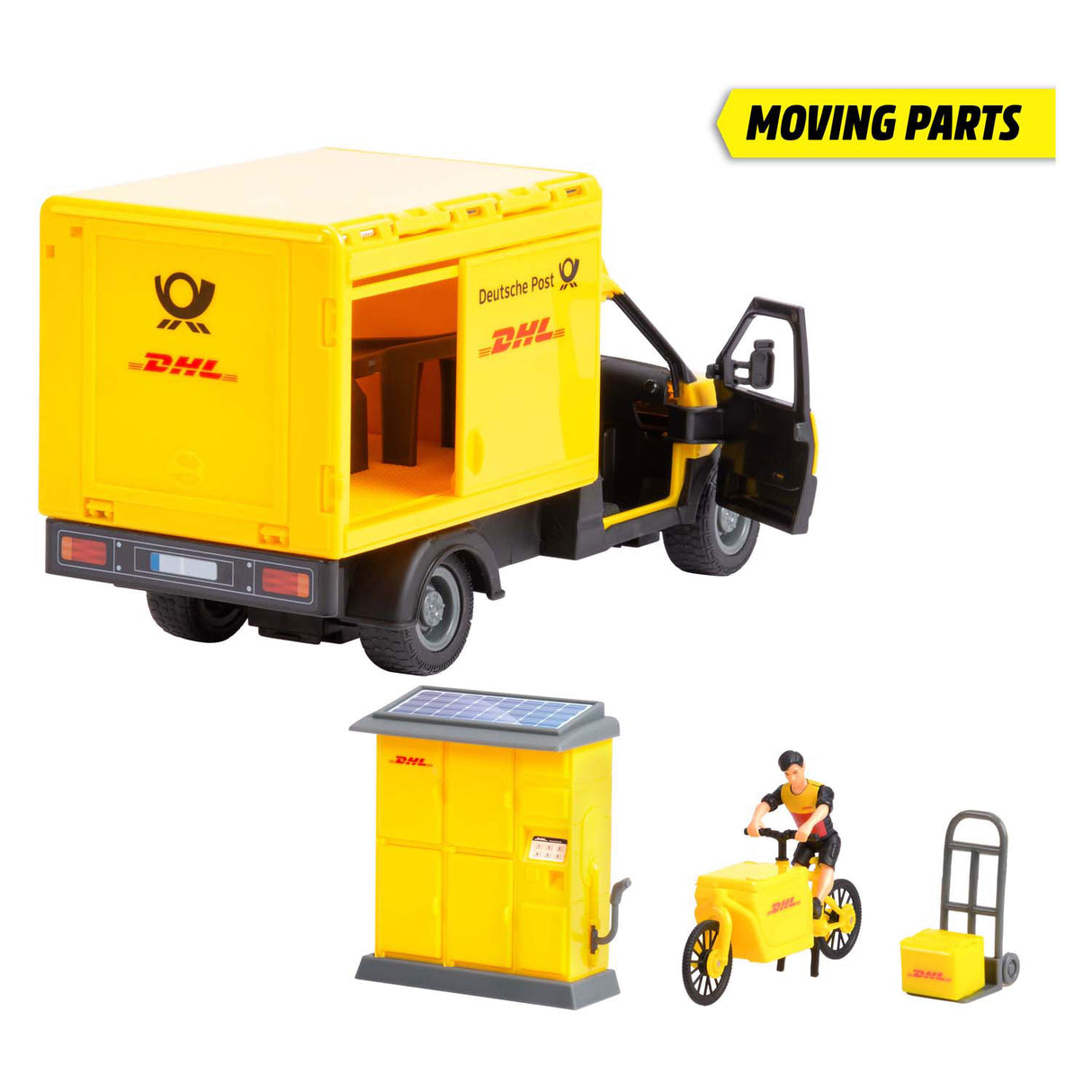 Dickie dhl paketbilsset
