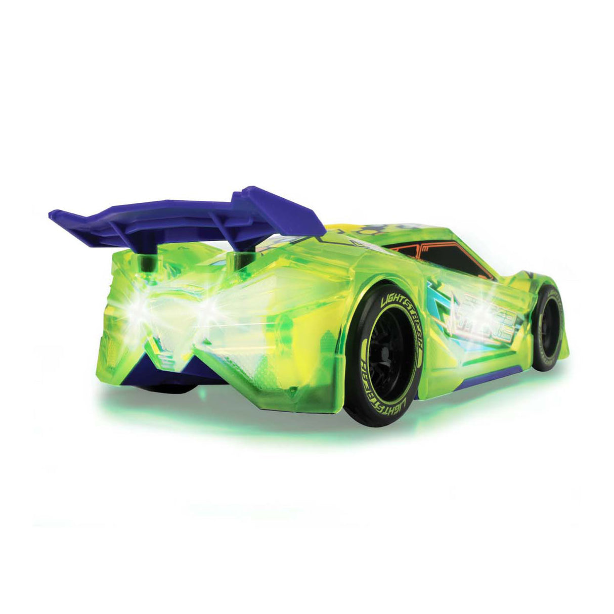 Dickie speed tronic green racing car