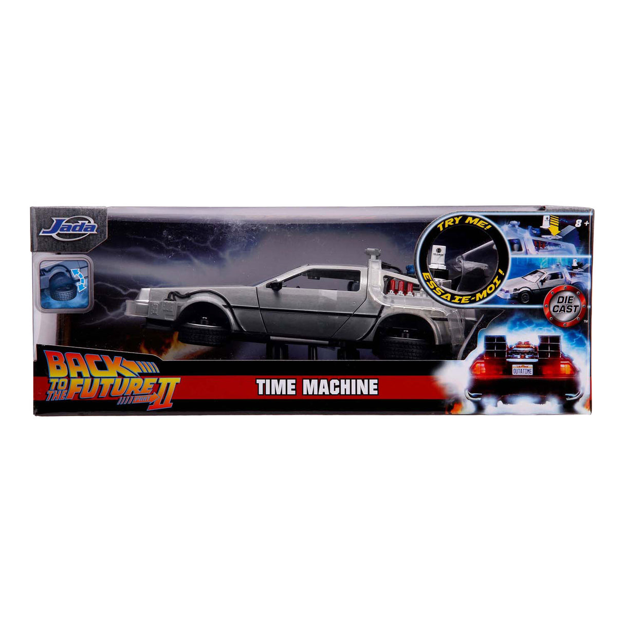 Jada Toys Jada Time Machine Back to the Future 2 1:24