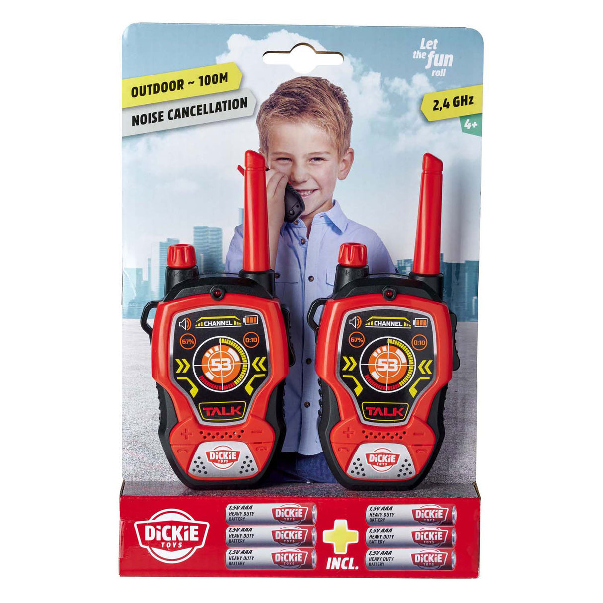 Dickie walkie talkie kul