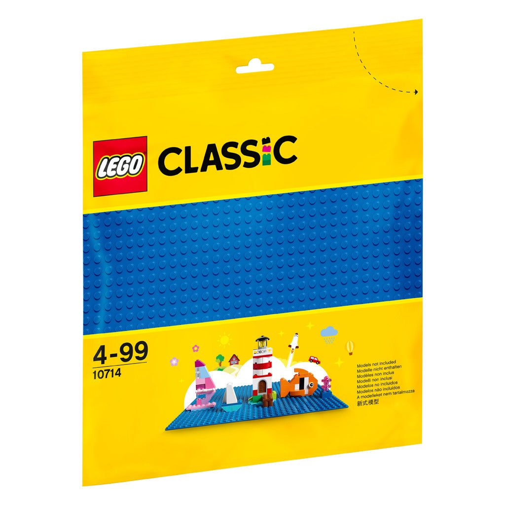 Piatto di base blu lego 10714