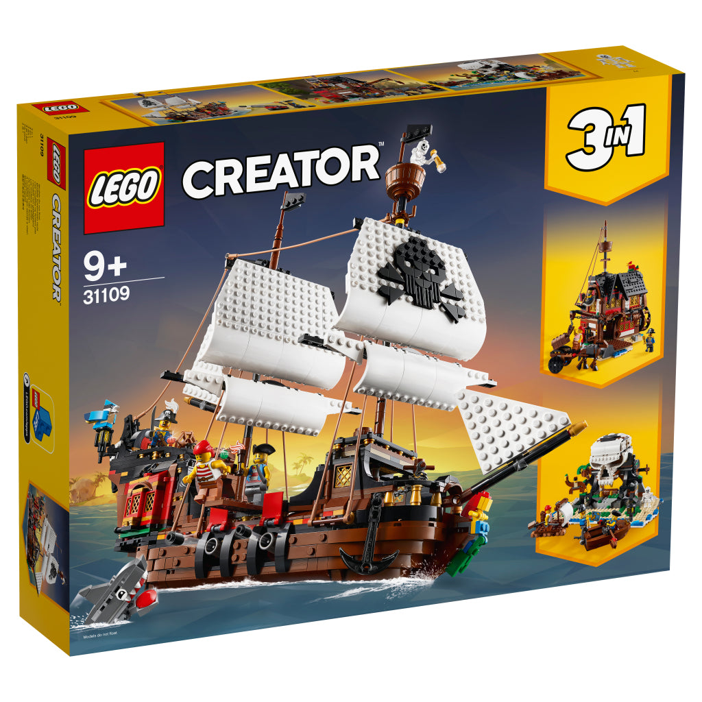 Lego Creator 31109 3in1 Piratenschip