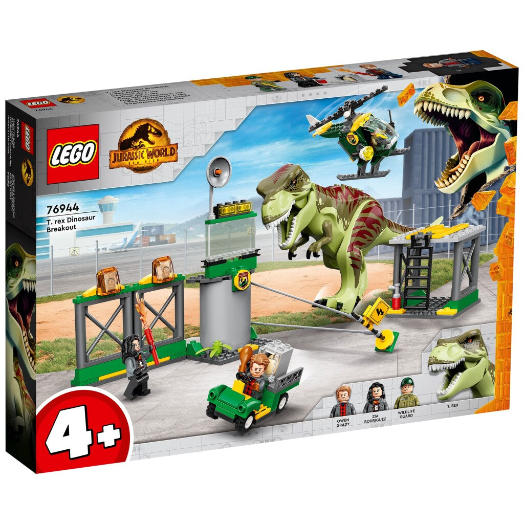 Lego 4+ 76944 Jurassic World T-Rex Breakout