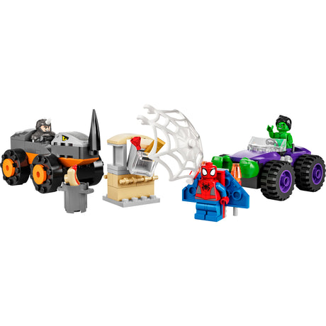 Lego Spidey Amazing Friends 10782 Hulk vs Rhino Truck