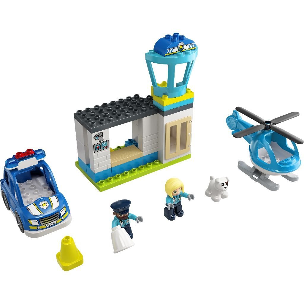 Lego Duplo 10959 Politiebureau en Helikopter