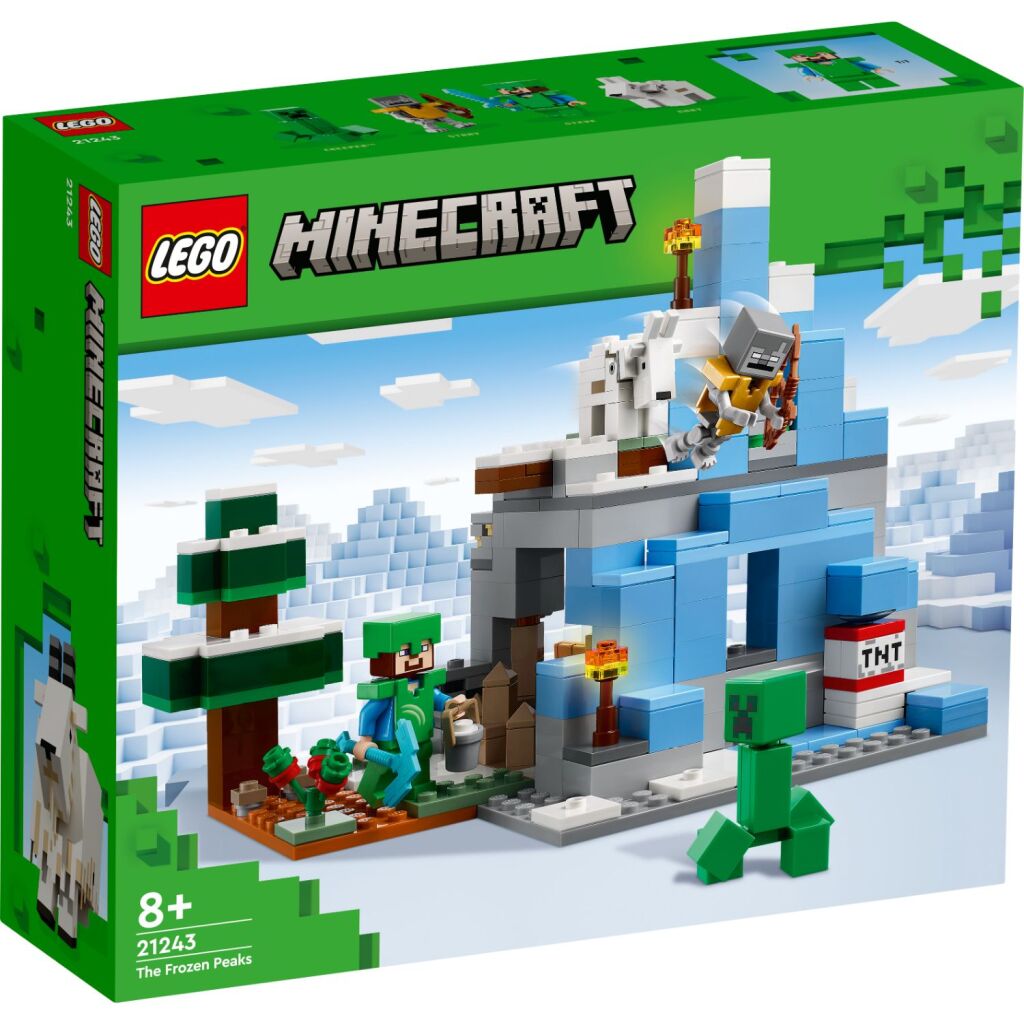 Lego Minecraft 21243 De IJsbergtoppen