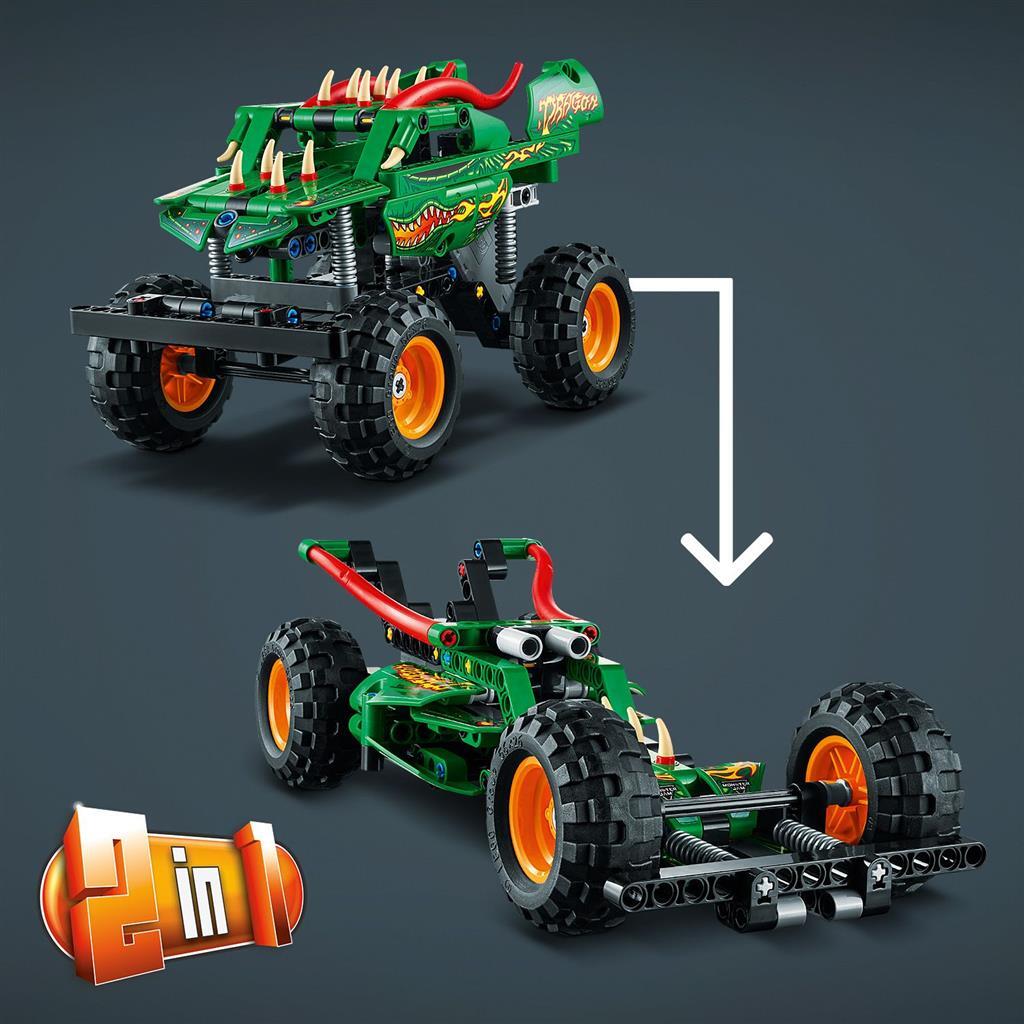 Lego Technic 42149 2in1 Monster Jam Dragon