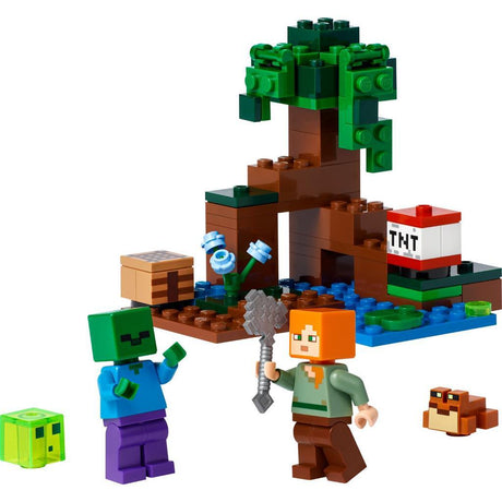 Lego Minecraft 21240 Het Moerasavontuur