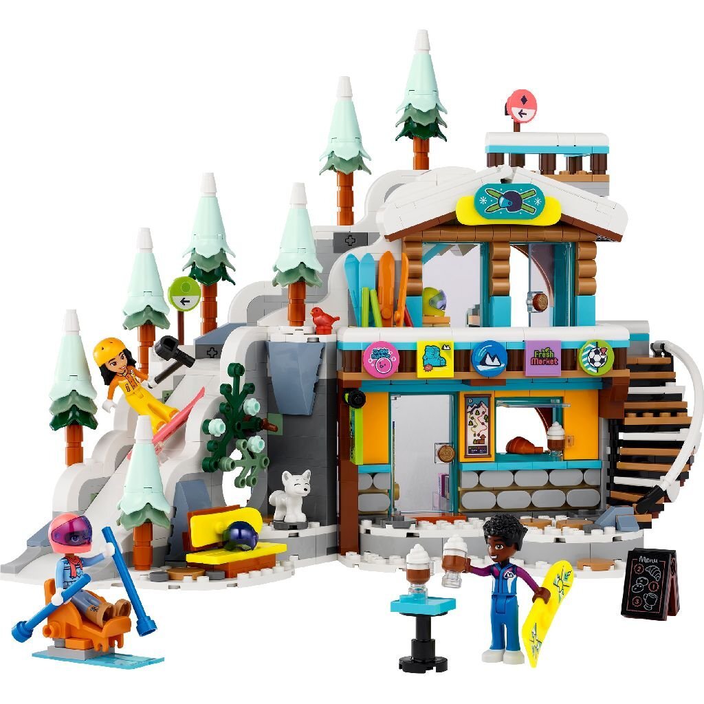 Lego Friends 41756 Vakantie Skipiste en Caf eacute;