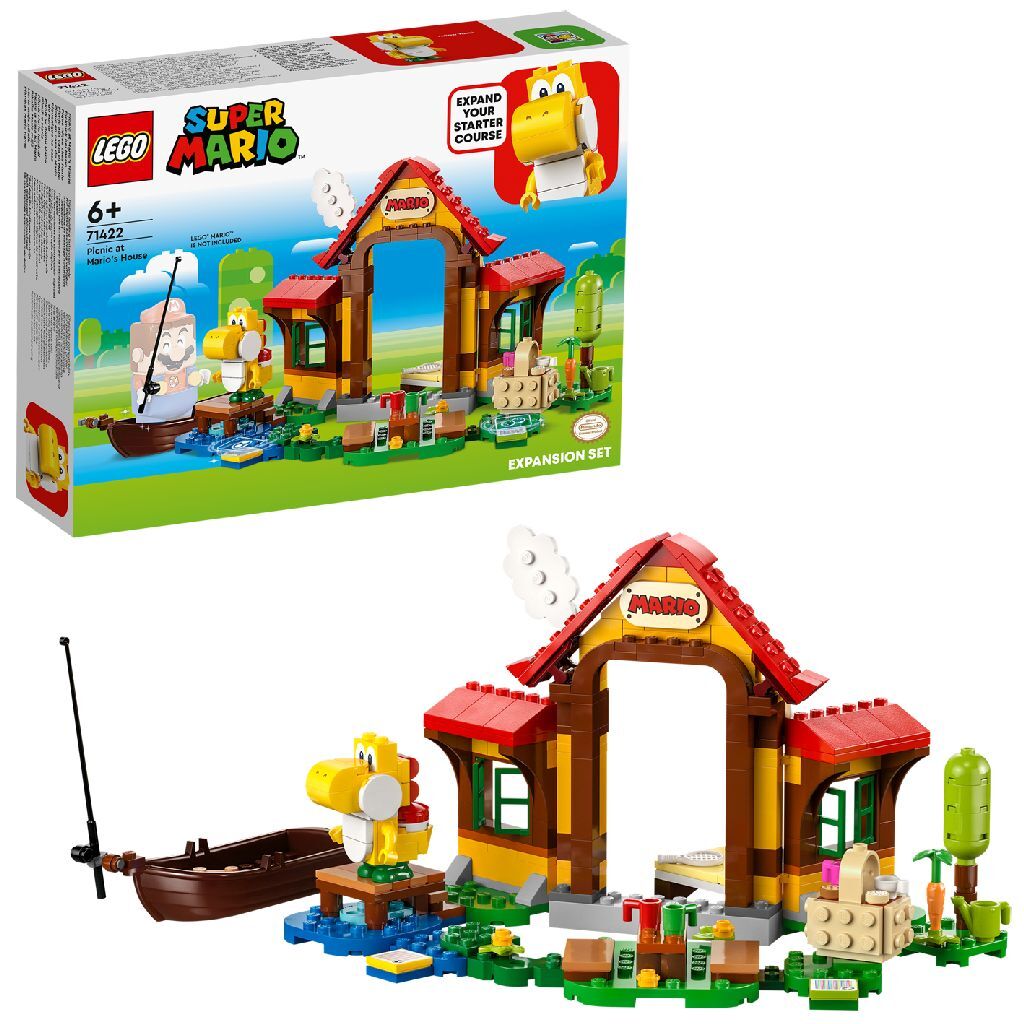 Lego Super Mario 71422 Uitbreidingsset Picknick bij Marios Huis