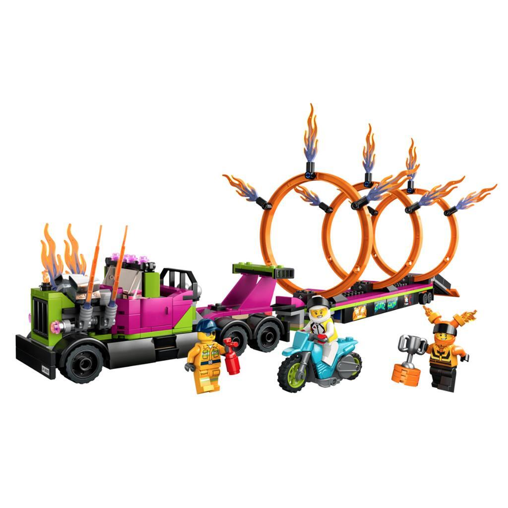 Lego City Stuntz 60357 Stunttruck en Ring of Fire Uitdaging