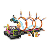 Lego City Stuntz 60357 Stunttruck en Ring of Fire Uitdaging