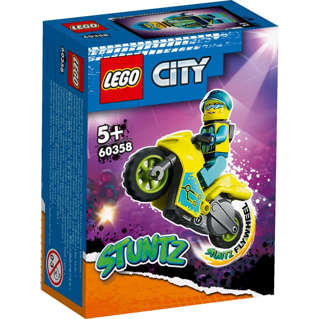 Lego City 60358 Motor de cascadeur Cyber ​​Stunt