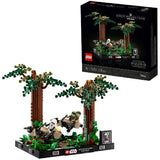 Lego Star Wars 75353 Endor Speeder Chase Diorama