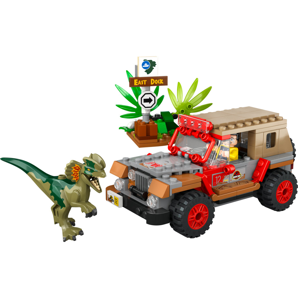 Lego Jurassic Park 76958 Dilophosaurus Hinderlaag