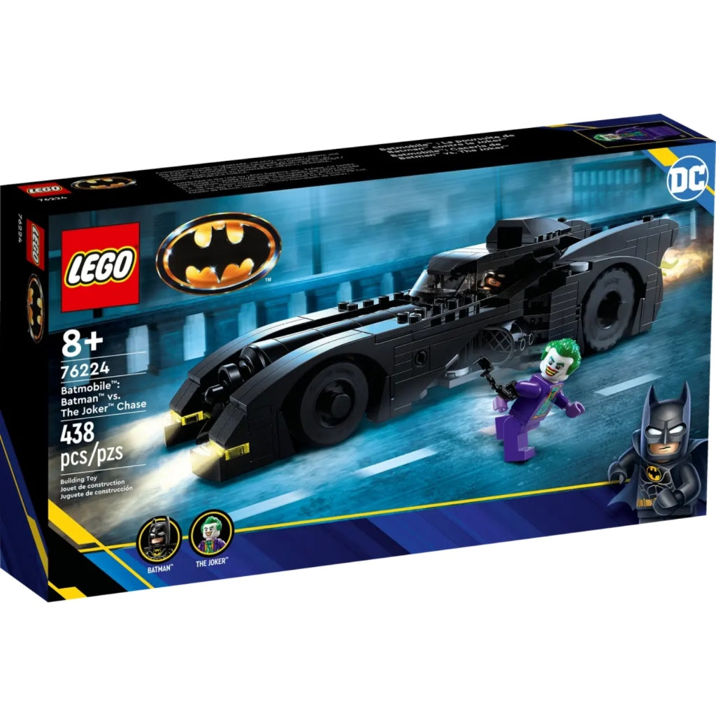 LEGO Super Hero 76224 Batmobil gegen die Joker -Verfolgung