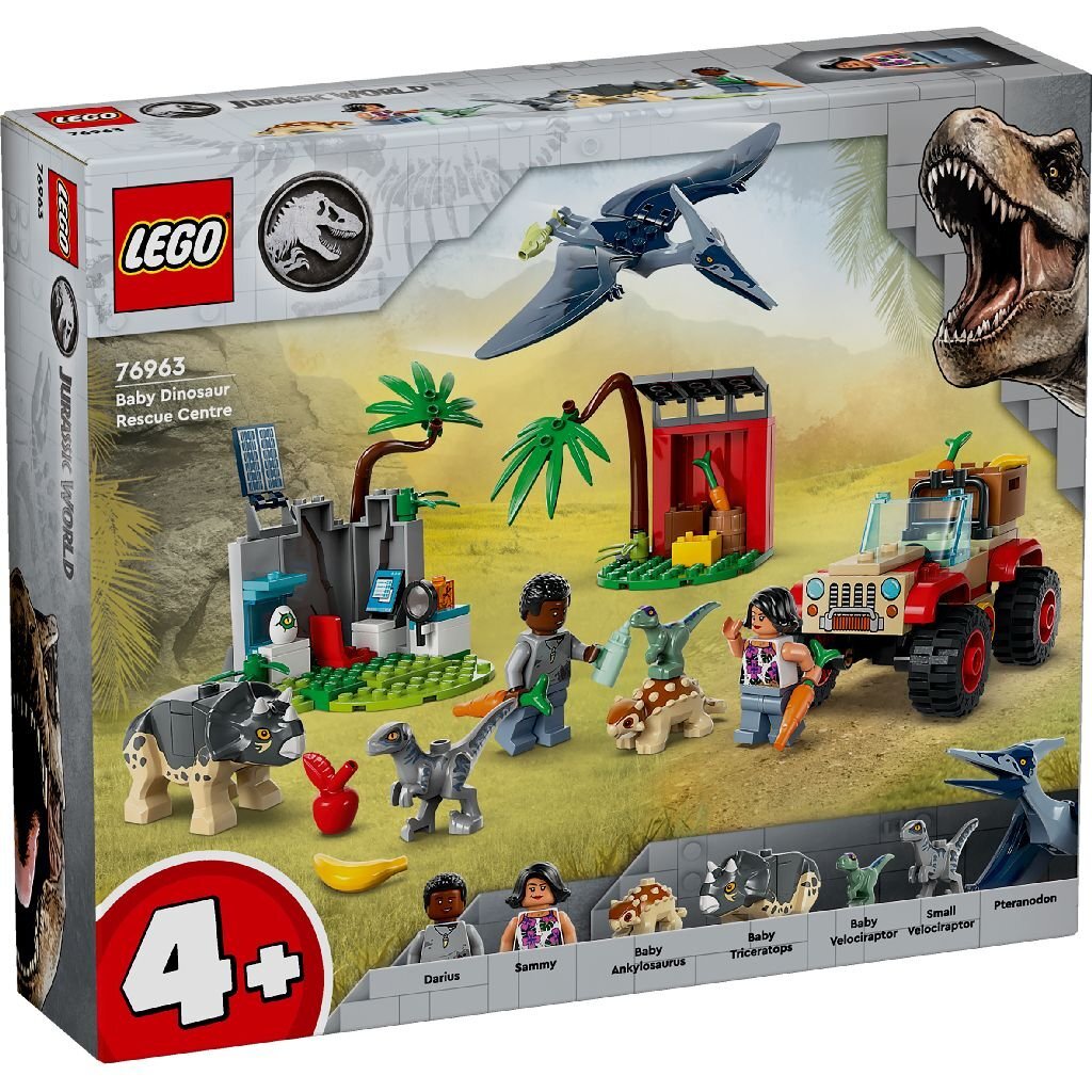 Lego LEGO Jurassic World 76963 Reddingscentrum Voor Babydinosaurussen