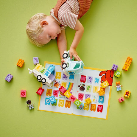 Nákladní auto s abecedou Lego duplo 10421