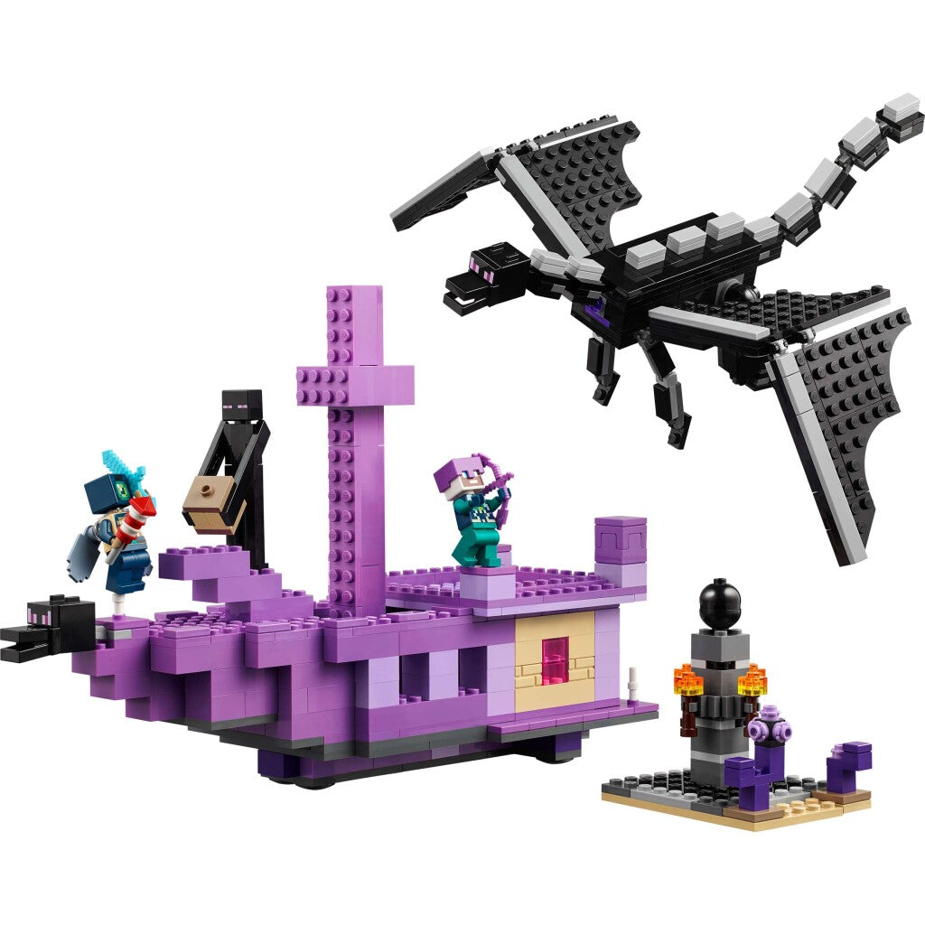 Lego 21264 Minecraft The Enderdraak e End Ship