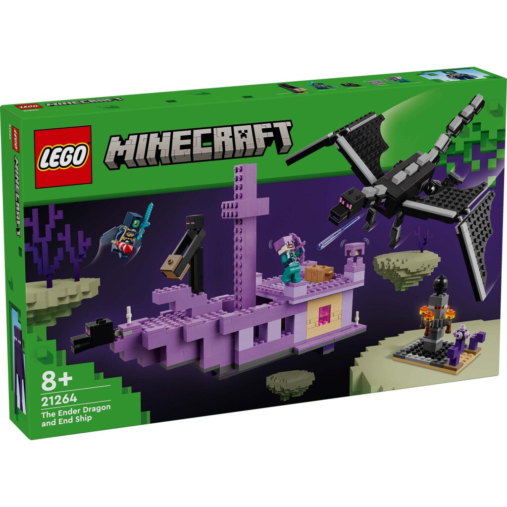 Lego 21264 Minecraft The Enderdraak i End Ship