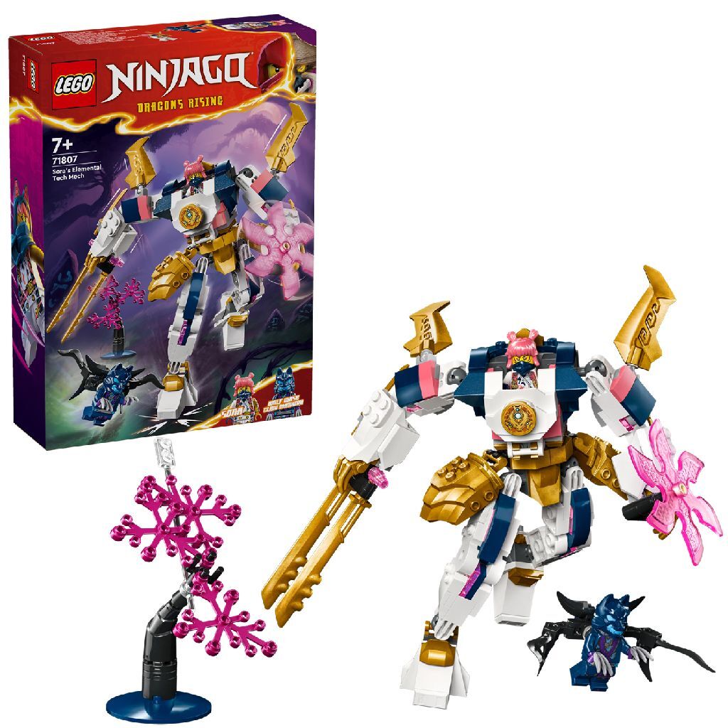 LEGO LEGO NINJAGO 71807 Soras Elementary Techmecha