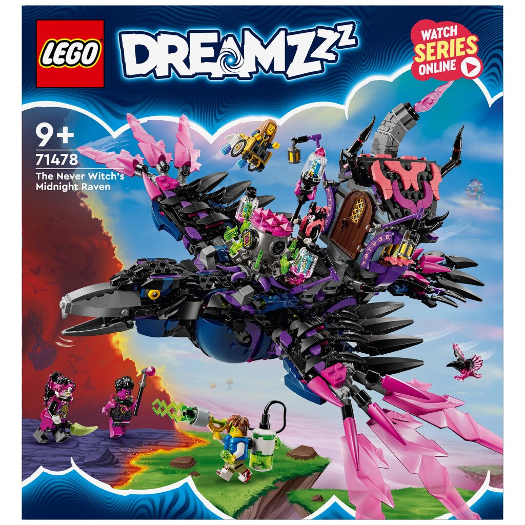 Lego Dreamzzz 71478 Never Witch #039;s Midnight Raven