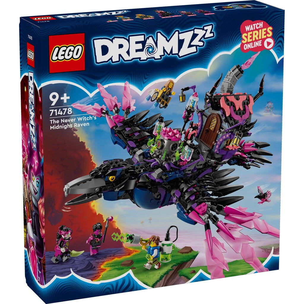 Lego Dreamzzz 71478 Never Witch #039;s Midnight Raven