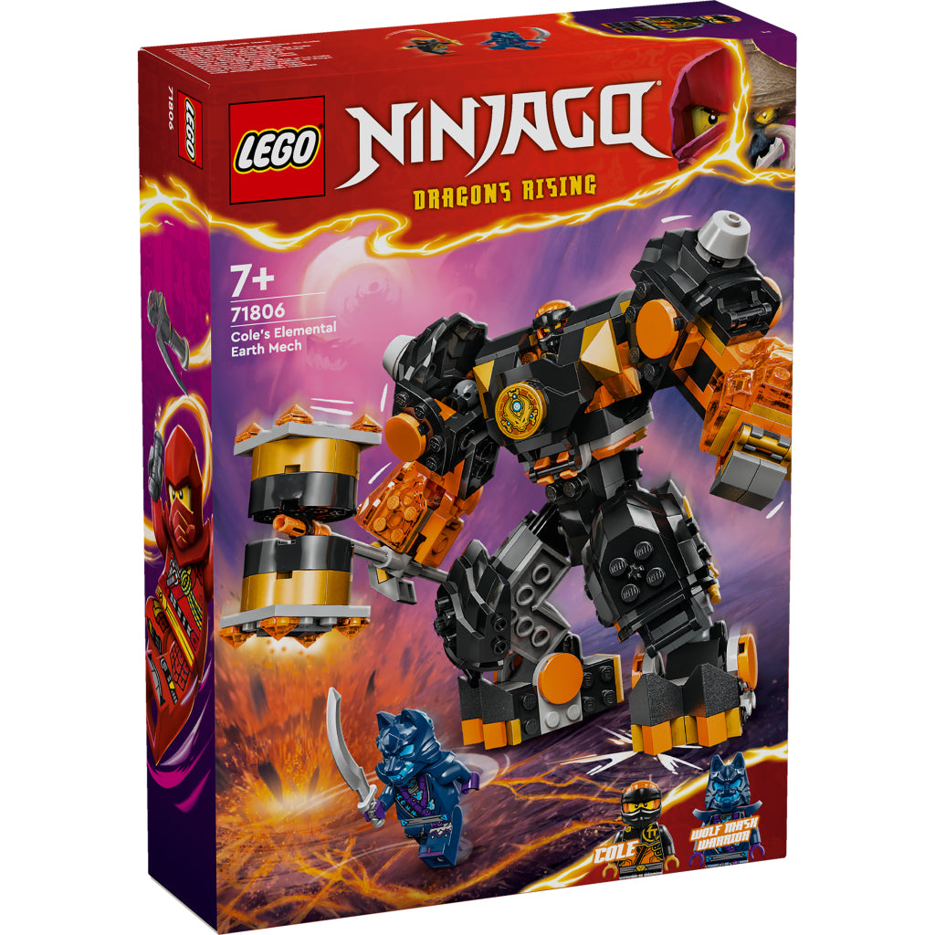 Lego LEGO Ninjago 71806 Coles Elementaire Aardemecha