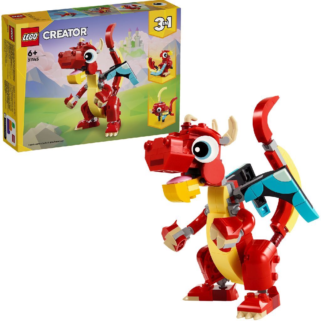 Lego LEGO Creator 31145 Rode Draak