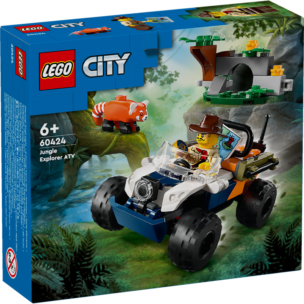 Lego 60424 City Exploration Atv Rode Panda