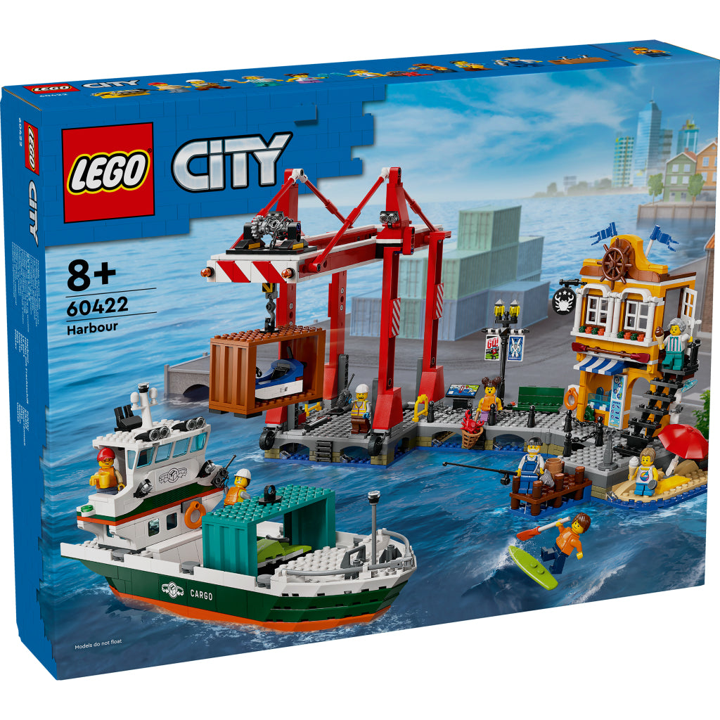 Lego 60422 City Haven Met Vrachtschip