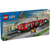 Lego City 60423 Treinen Stadstram en Station