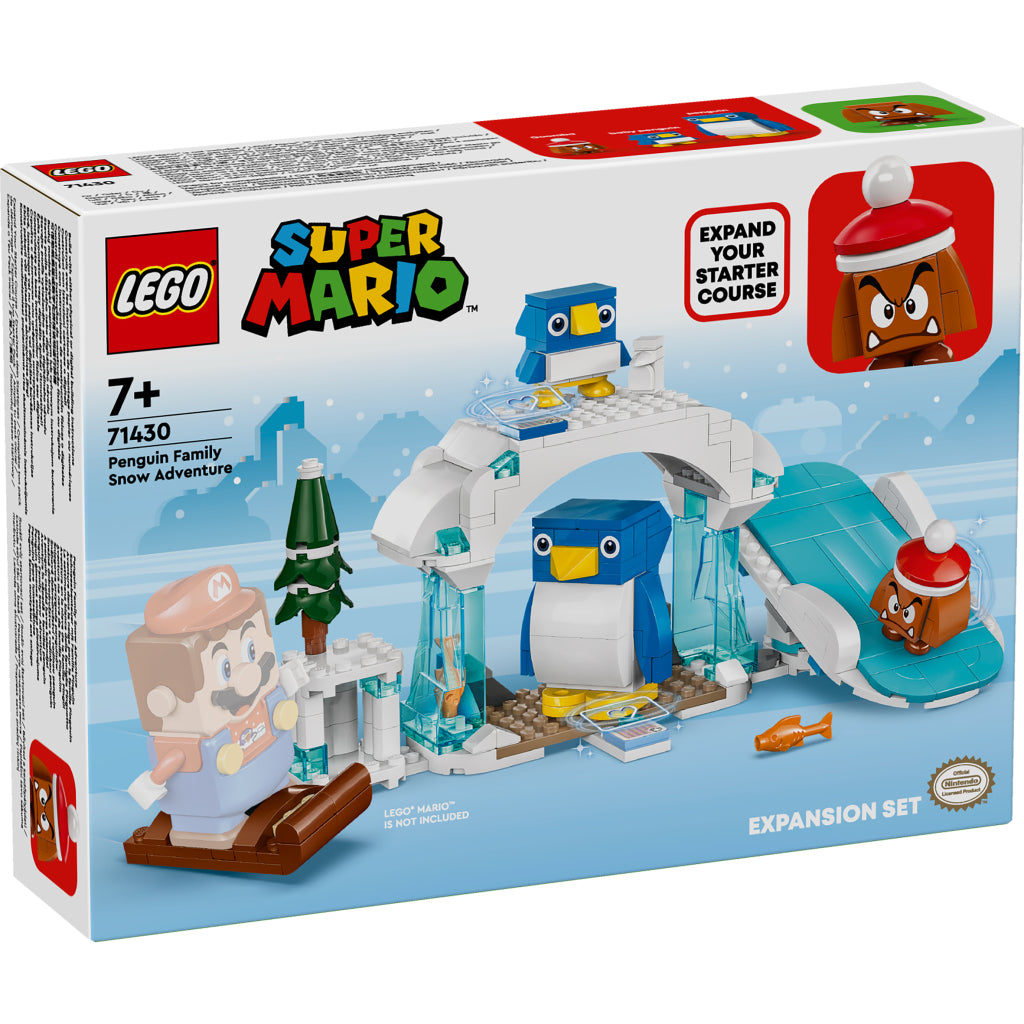 Rozšíření rozšiřování Lego Lego Super Mario 71430: Snow Adventure with Penguin and Family