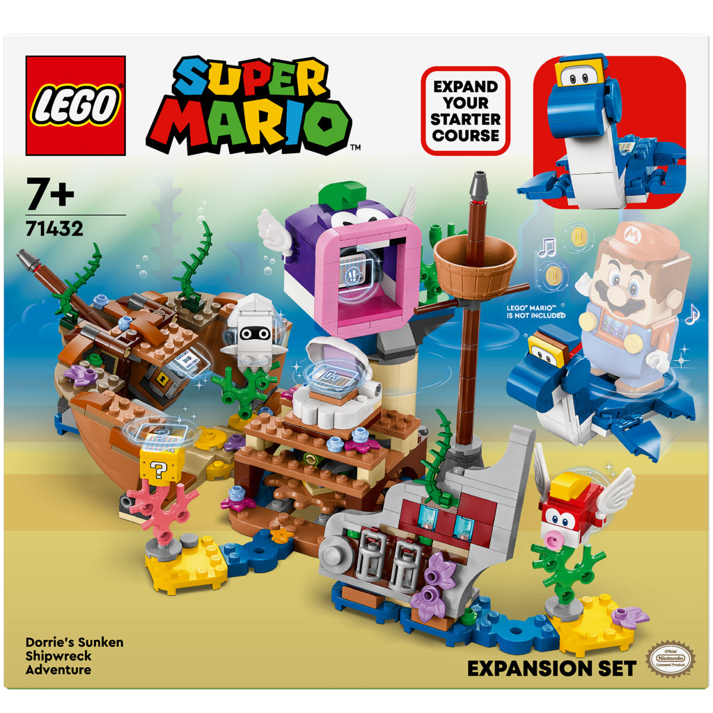 Lego LEGO Super Mario 71432 Uitbreidingsset: Dorries Gezonken Scheepswrak