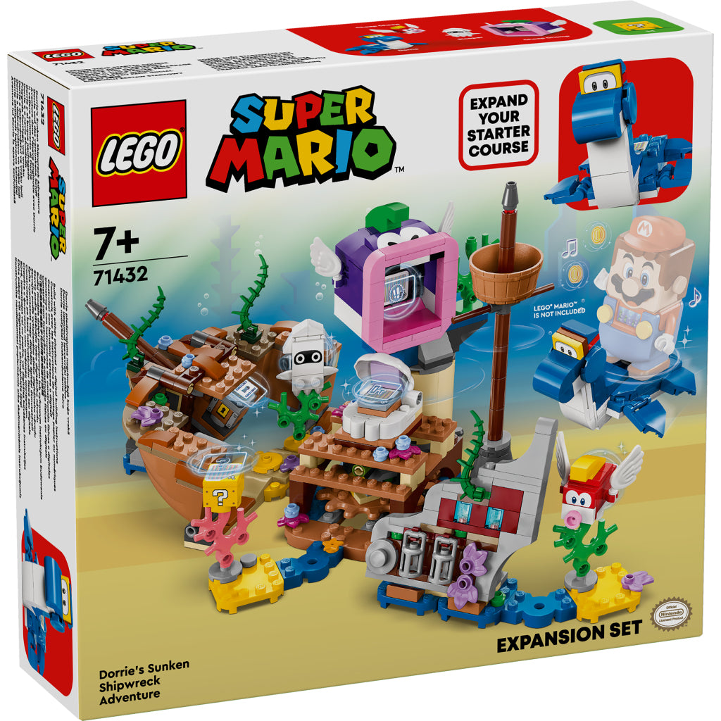 Lego LEGO Super Mario 71432 Uitbreidingsset: Dorries Gezonken Scheepswrak