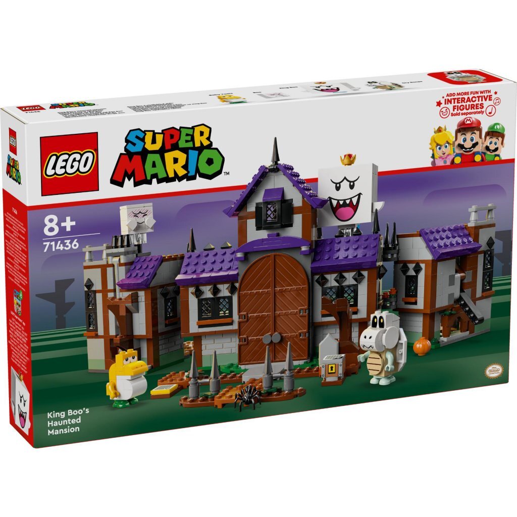 Lego Super Mario 71436 King Boo #039;s Haunted Mansion