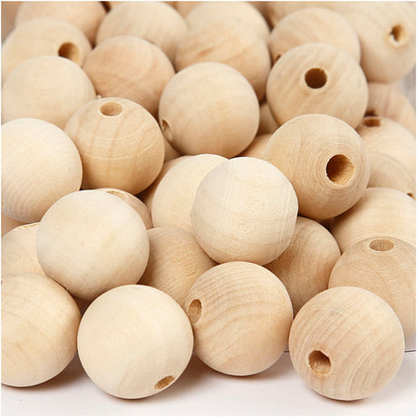 Creativ kompanija https: www.cchobby.nl medinis karoliukas-d-20-mm-hole-size-4-mm-200-piece-1-box