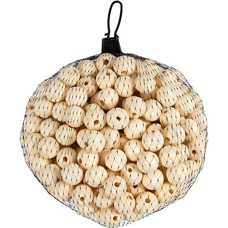 Creativ kompanija https: www.cchobby.nl medinis karoliukas-d-20-mm-hole-size-4-mm-200-piece-1-box