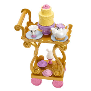 Disney princesse Belle avec chariot à thé